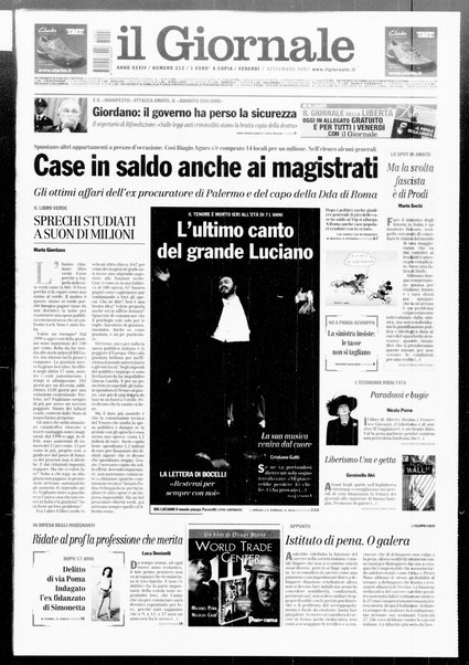 Il giornale : quotidiano del mattino